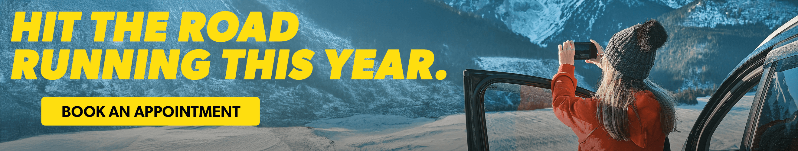 Hit the road running this year. Book an appointment.